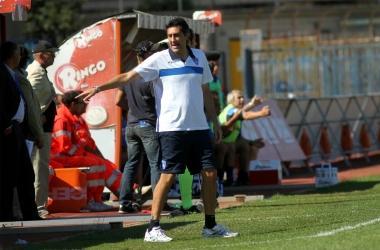 Mister Aglietti sulla panchina azzurra 