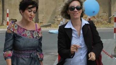 L’assessore Daniela Scaramuccia (a sinistra) col direttore Asl 6 Calamai