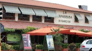 <b>LOCALE. </b>L’ingresso della Capannina