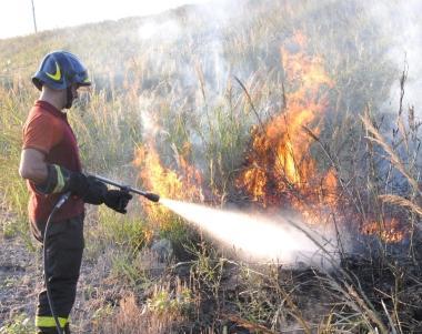 Educazione ambientale con i vigili del fuoco