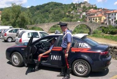 Una pattuglia dei carabinieri (foto darchivio) 