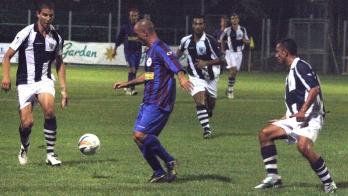 Un’azione a centrocampo del Rosignano