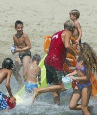 Timori per la guerra dei gavettoni sulle spiagge 