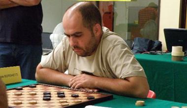 SPORT Mondiali di dama, Borghetti in parità