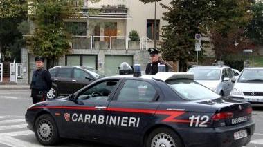 Una pattuglia di carabinieri