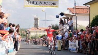 L’arrivo vittorioso di Del Carlo