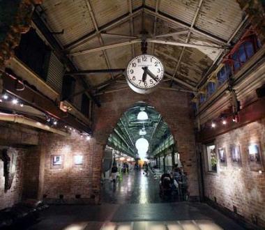 Sopra Washington Square Park al Greenwich Village In alto Chelsea Market  