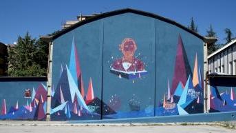 <b>MURALES.</b> Dedicato a Lazzaretti da Lapo Simeoni