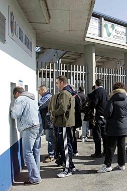 La biglietteria dello stadio 
