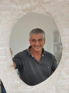 Enrico Dini con la sua Radiolaria; le installazioni di Kurt Laurenz Metzler 