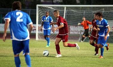 I granata in azione in una delle amichevoli disputate in questo precampionato 