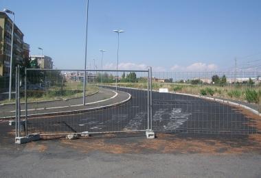 La tangenziale dal lato di via Campania  