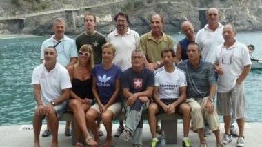 <b>A MONTEROSSO. </b>Gli atleti master del DLF