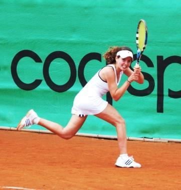Una gara di tennis 