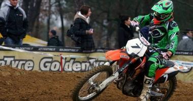Pierluigi Bandini impegnato in una gara 