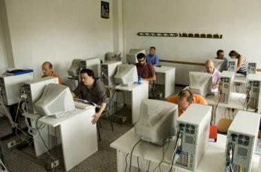 Una lezione di un corso di educazione permanente 