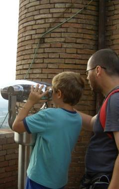 Turisti sulla Rocca di San Miniato 
