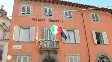 Il palazzo comunale di Buti