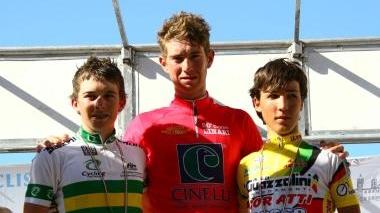 Il podio della Coppa Linari, dominata dai corridori australiani