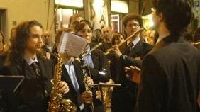 L’esibizione di una banda