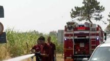 Un incendio dei giorni scorsi