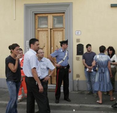 Lesterno della palazzina di via Ariosto 