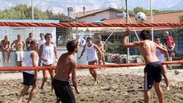 Alcune delle gare dei beach games
