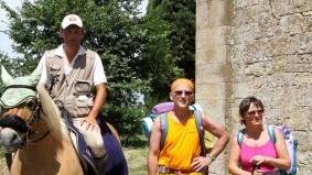 Sul retro l’ostello alla pieve