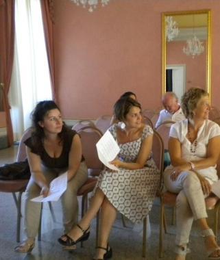 Un momento della conferenza 