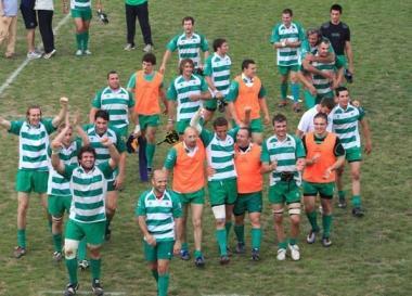 <b>GRUPPO. </b> La festa salvezza e coach Sacc&agrave; 