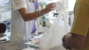 Acquisto di medicinali in farmacia