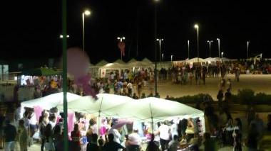 I gazebo in piazza Unità d’Italia