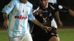 <b>MEDIANO. </b>Samuele Pizza mentre affronta un avversario