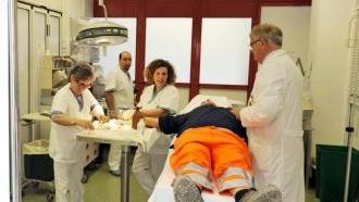 Un intervento di pronto soccorso