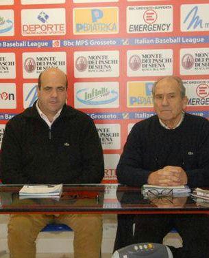 <b>VERTICI</b>. Il presidente del Bbc Montepaschi Roberto Ferri ed il vice Mario Mazzei       