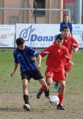 Una partita a livello giovanile 