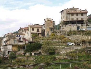 Uno scorcio di Capezzano Monte 