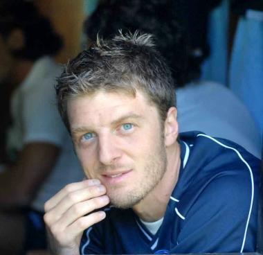 Simone Motta quando vestiva la maglia arancione      