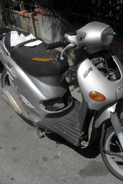 Le multe sul sellino della moto 