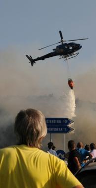 Tir in fiamme, paura ad Altopascio