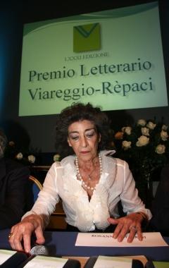 Rosanna Bettarini, presidente del Premio Viareggio 