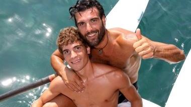 <b>FRATELLI VINCENTI.</b> I Bonaso esultano: il Palio dei bagni è del San Camillo