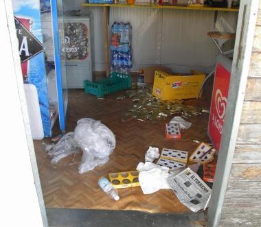 La scena che si &egrave; presentata ieri mattina ai gestori 