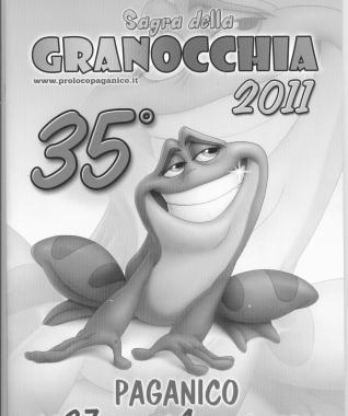 <b>PAGANICO.</b> La rana &egrave; protagonista 