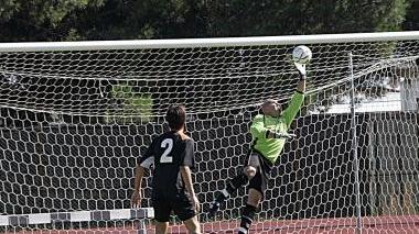 De Min, portiere del Montecatini, oggi in campo al Mucci nel derby agostano col Marliana Nievole