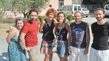 Alcuni dei volontari del Pozzo di Giacobbe Ultimo a destra Rosssano Ciottoli