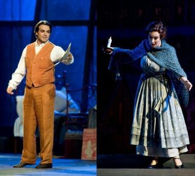 <b>COPPIA.</b> I protagonisti di Boh&egrave;me 