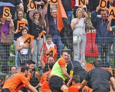 La vittoria in campionato 