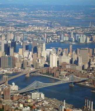 Una veduta di New York   