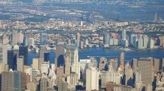 Una veduta di New York